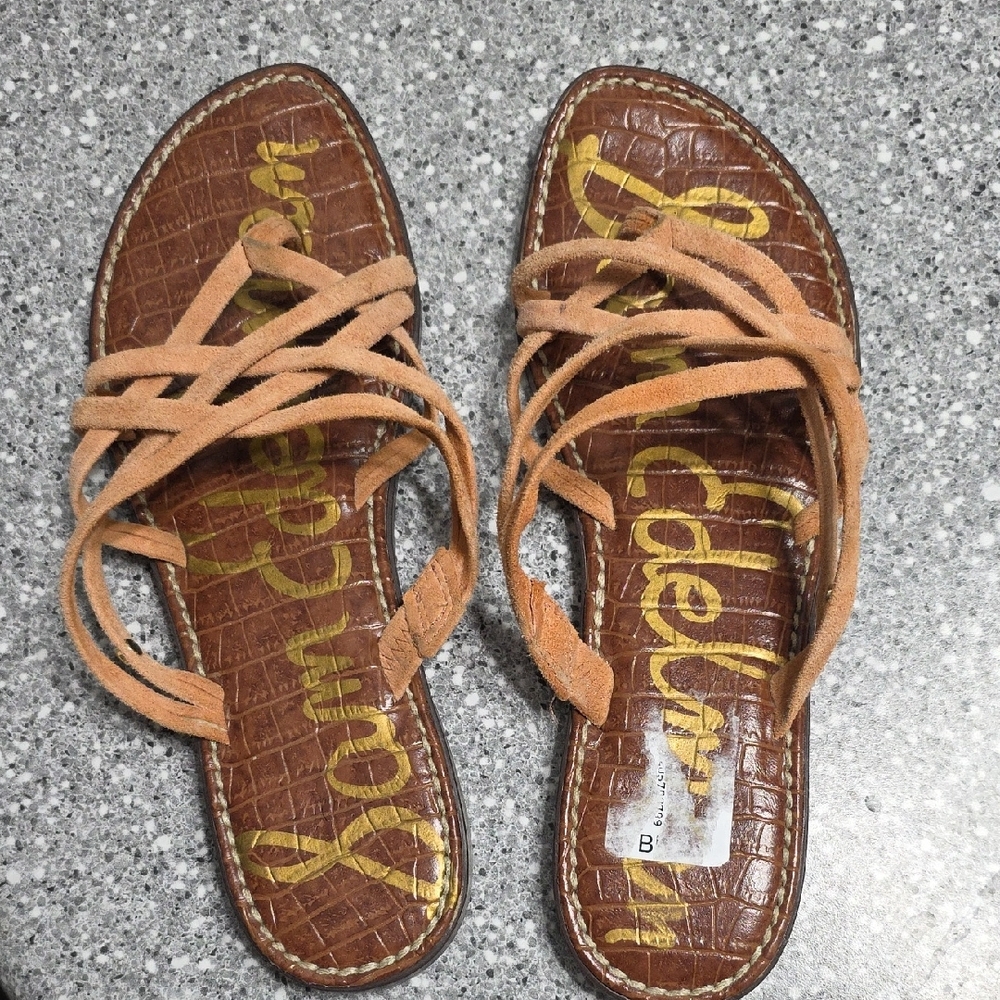 Sam Edelman Brown Strappy Sandals